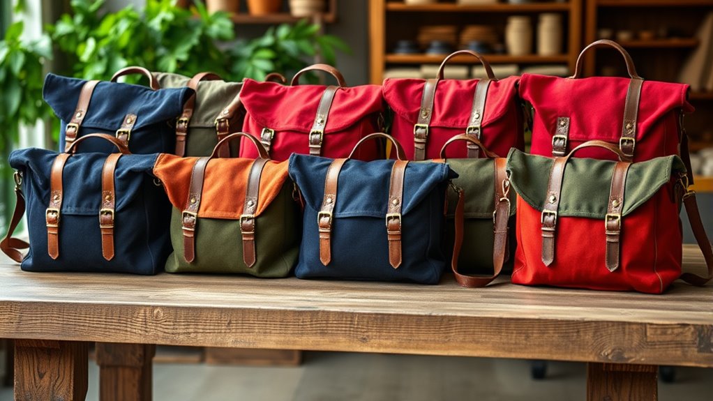 top durable canvas satchels