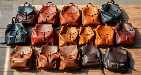 top leather backpack purses