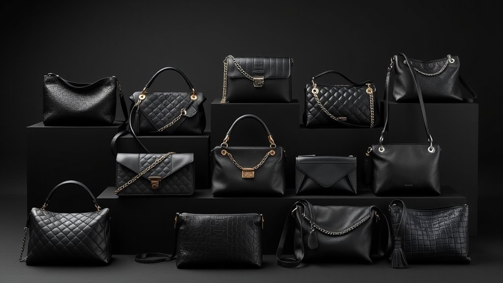 top stylish black bags