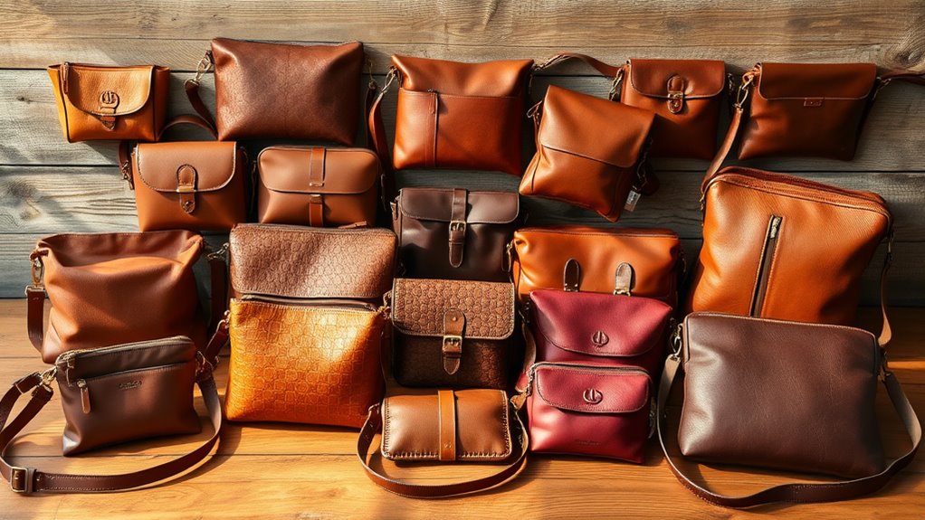 top stylish brown crossbody bags