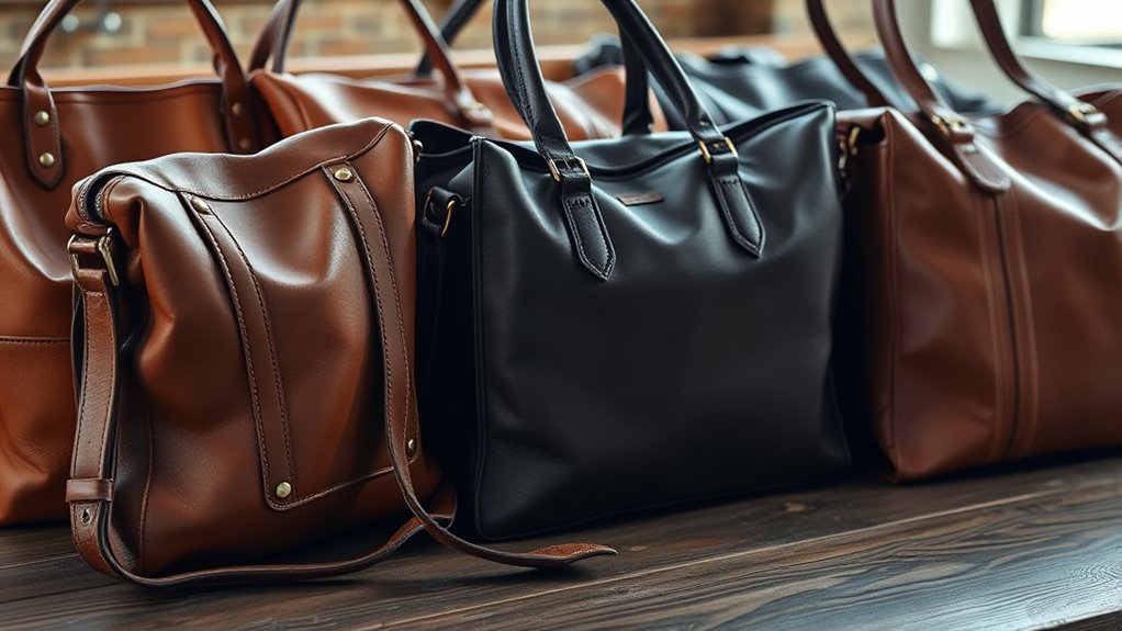 top stylish leather bags