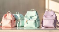top stylish pastel backpack purses