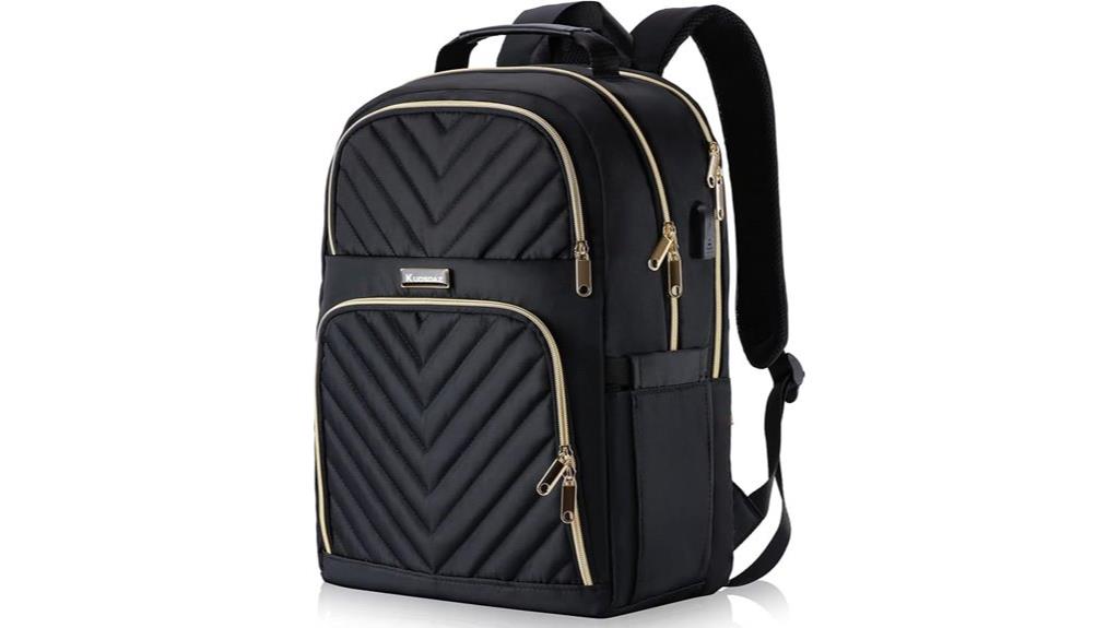travel backpack with usb