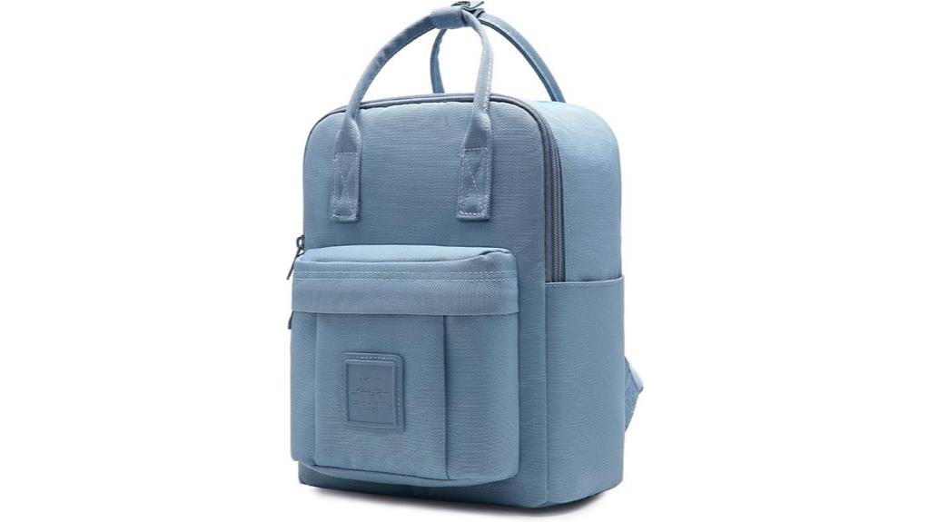 trendy compact backpack purse