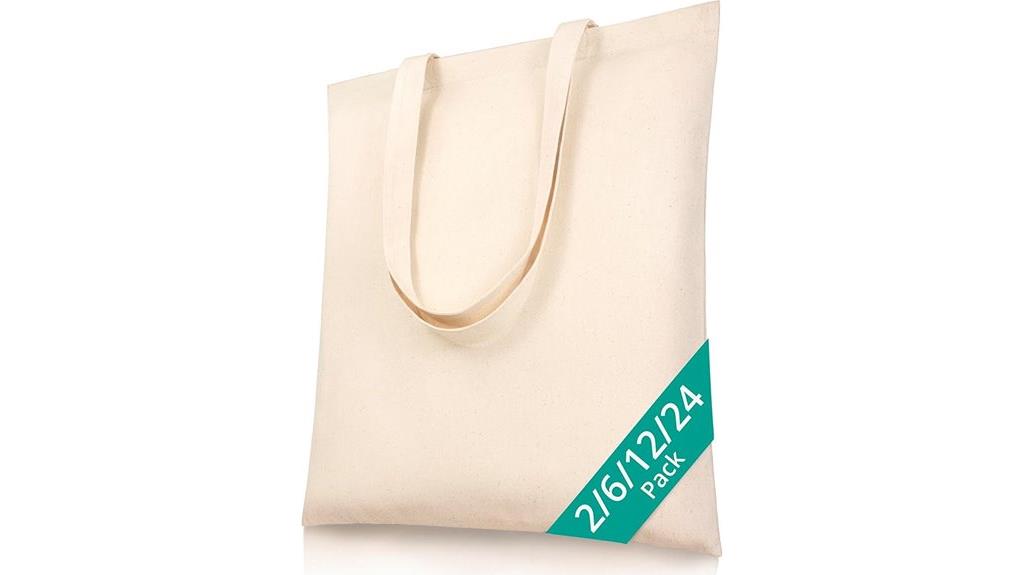 two pack canvas totes