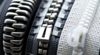 types of bag zipper closures