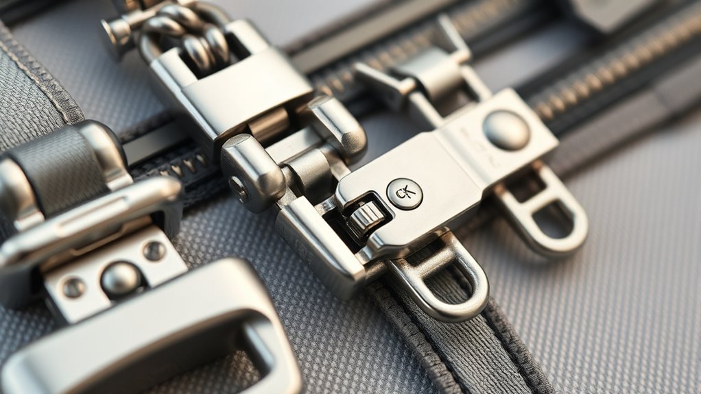 types of zipper sliders