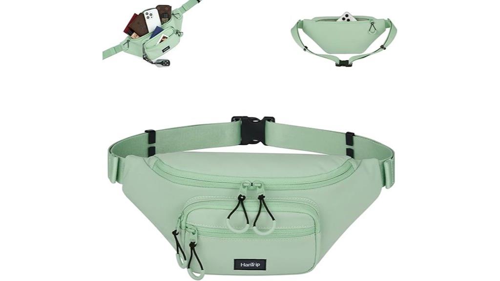 unisex adjustable travel waistbag
