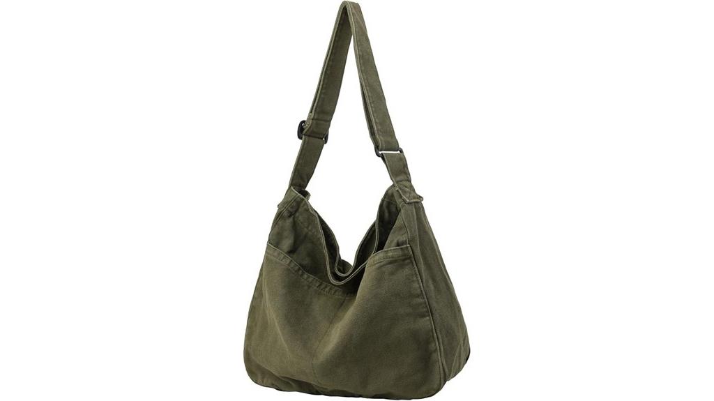 unisex casual canvas tote