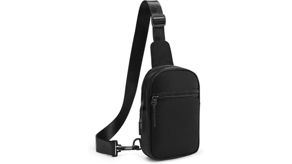 unisex compact shoulder bag