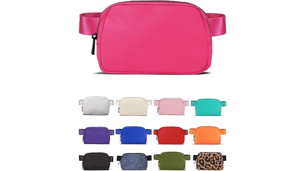 unisex compact waist bag