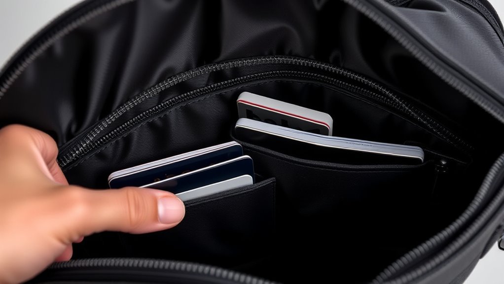 use rfid pockets in crowds