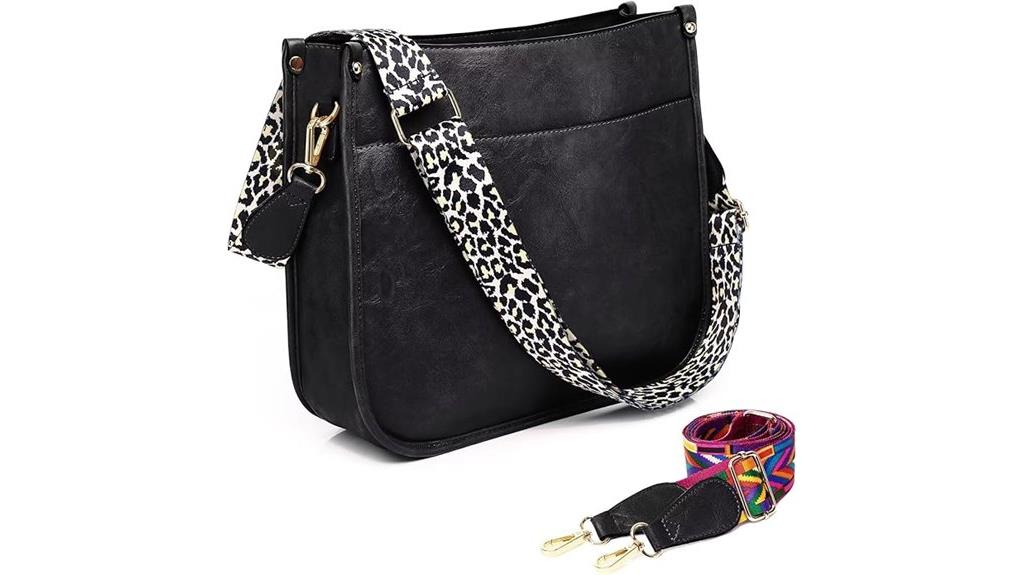 vegan leather crossbody bag