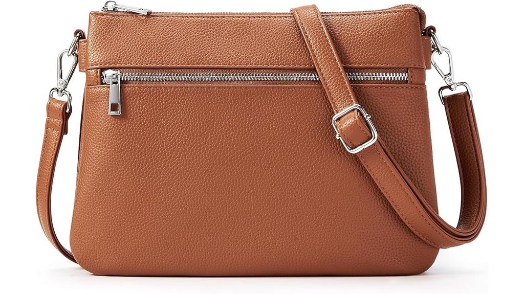 vegan leather crossbody bag