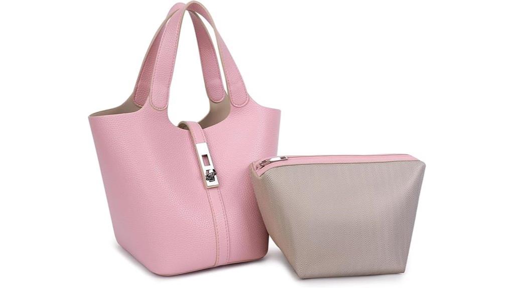 vegan leather handbag