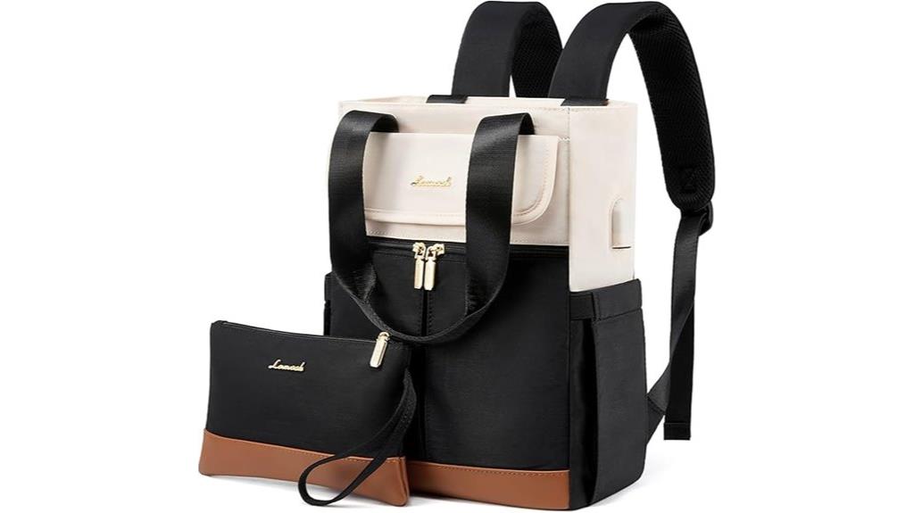 versatile women s backpack purse
