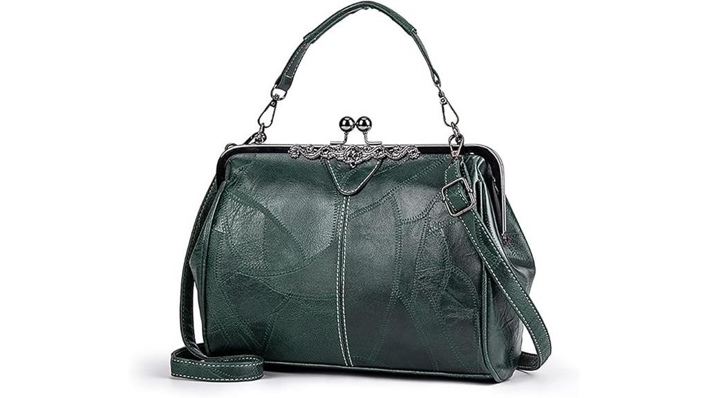 vintage leather crossbody bag