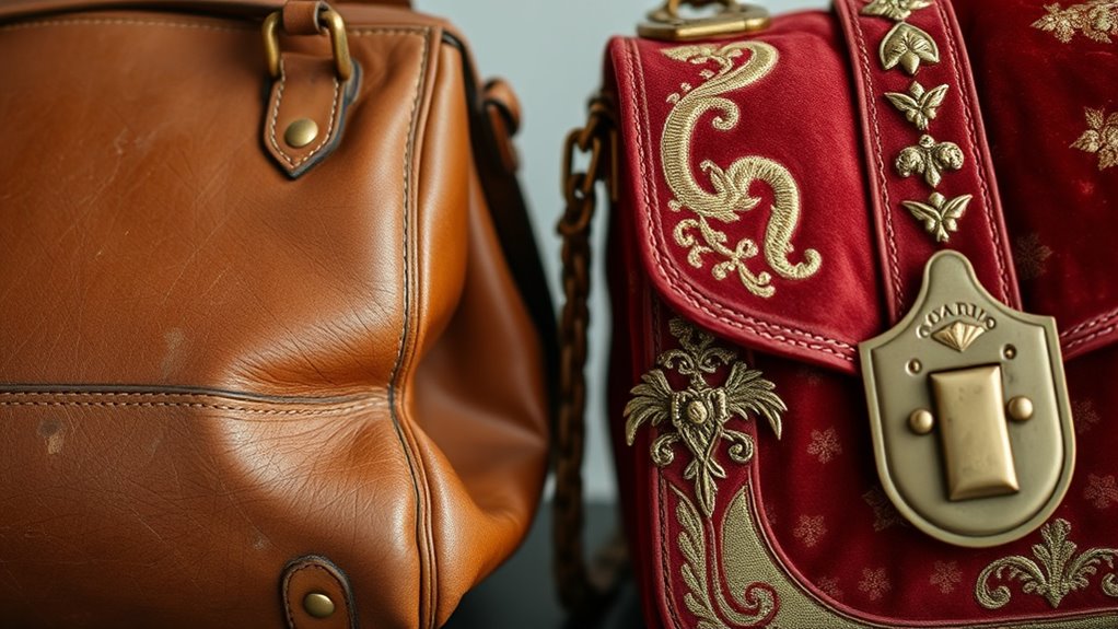 vintage versus antique handbags