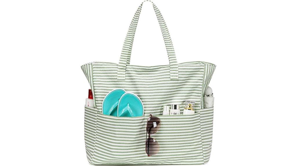 waterproof beach tote bag