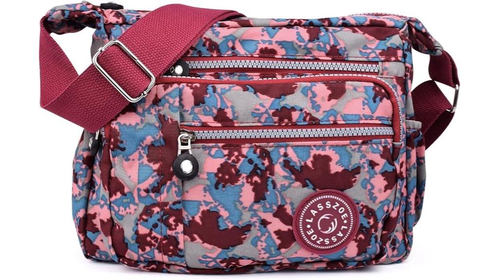 waterproof nylon shoulder bag