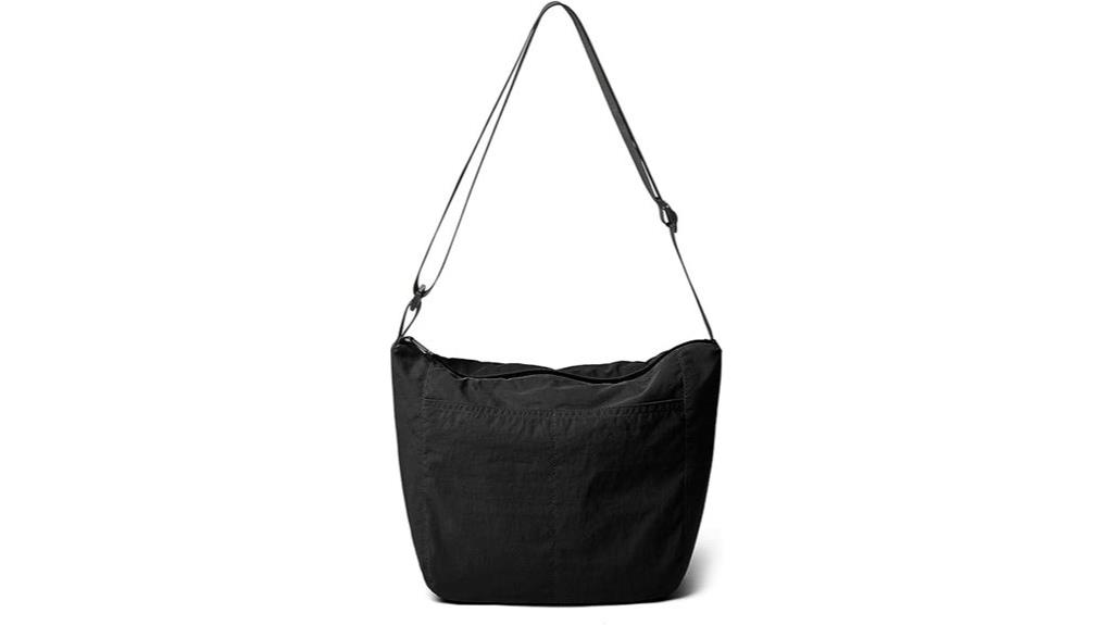 waterproof nylon shoulder bag