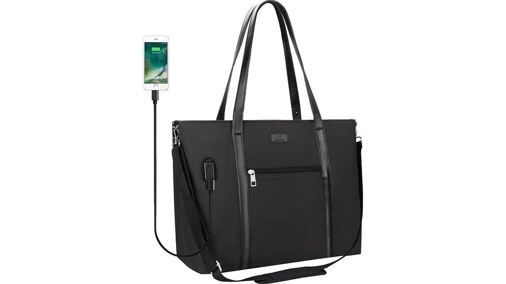 women s 17 inch laptop tote