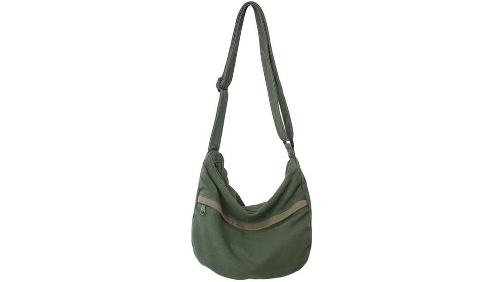 women s canvas messenger bag