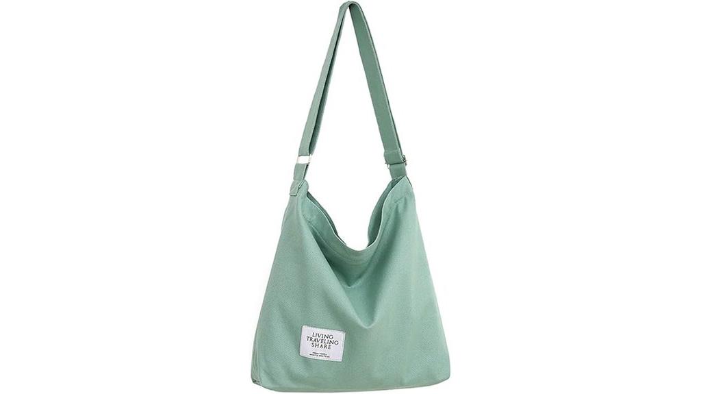 women s canvas shoulder bag