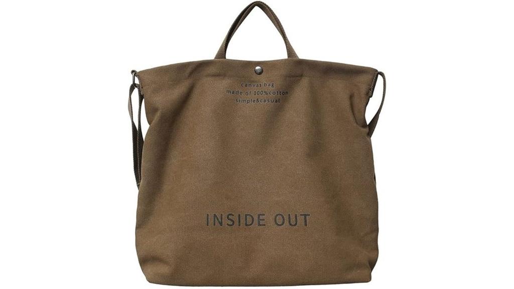women s canvas tote bag