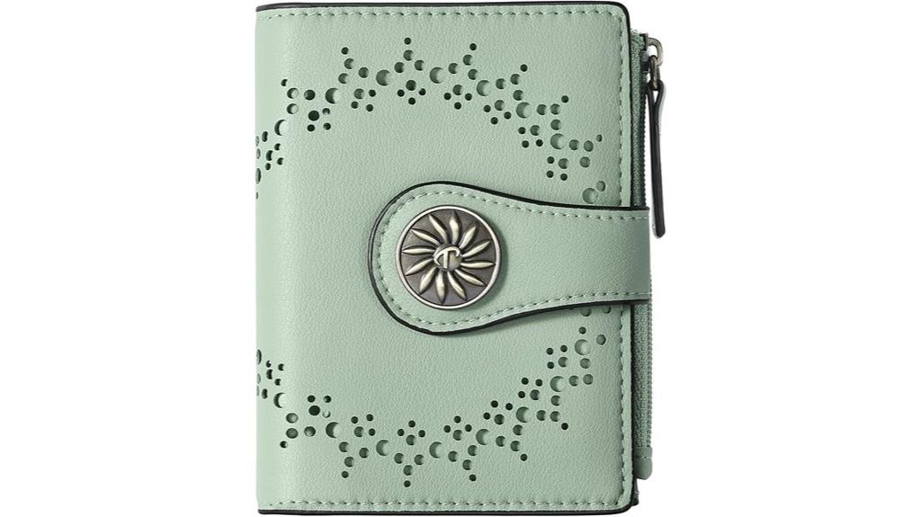 women s compact rfid wallet