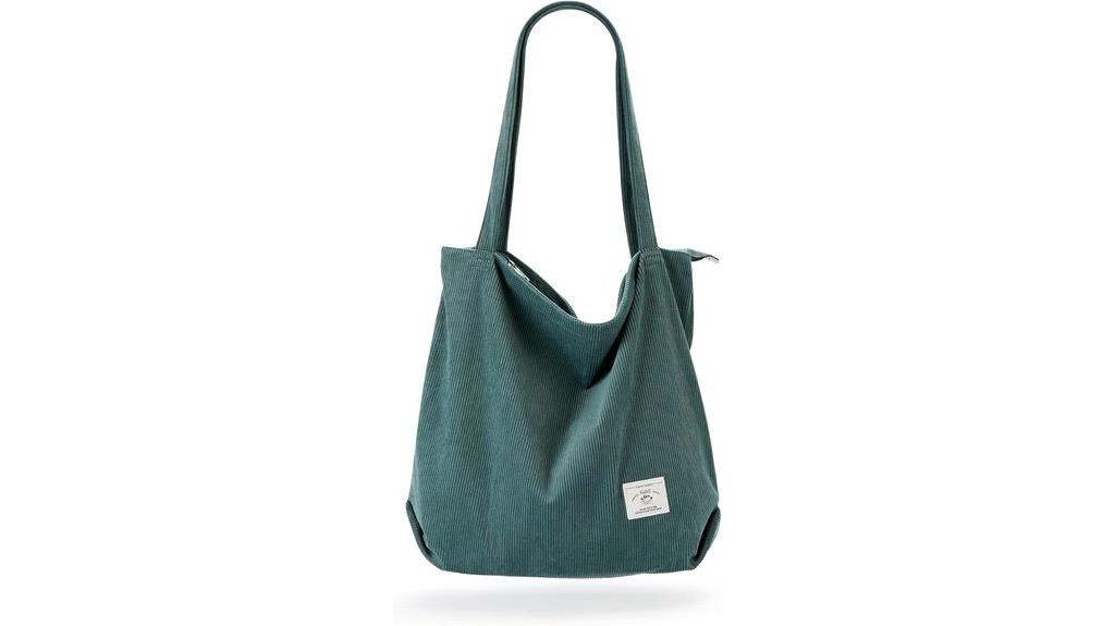 women s corduroy tote bag