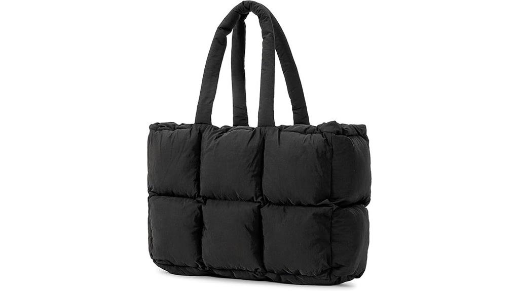 women s herald puffer tote