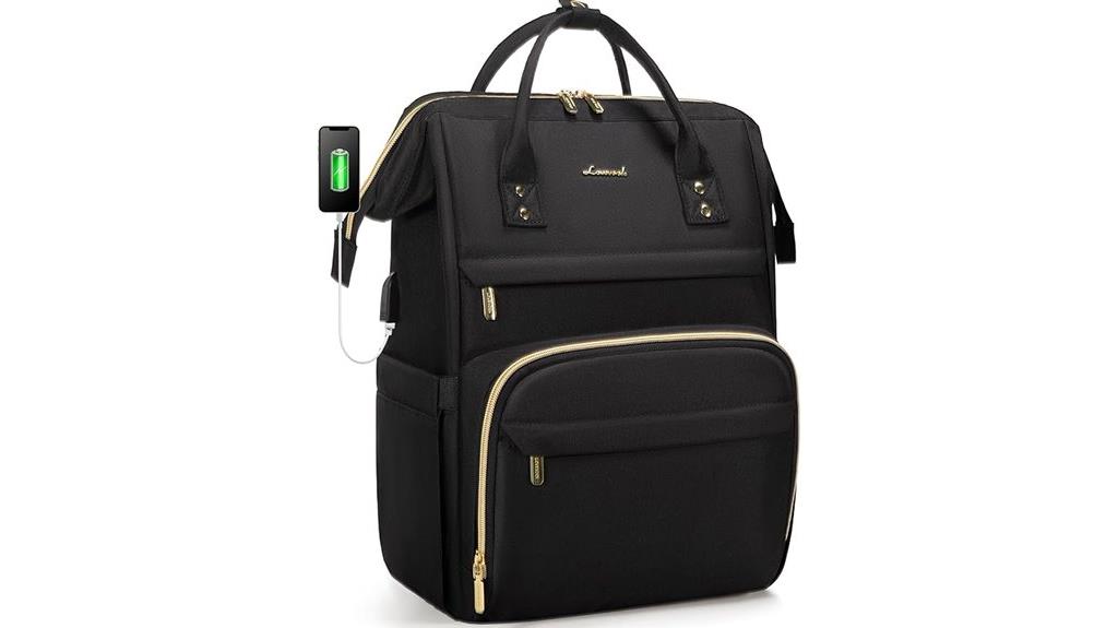 women s laptop backpack with usb