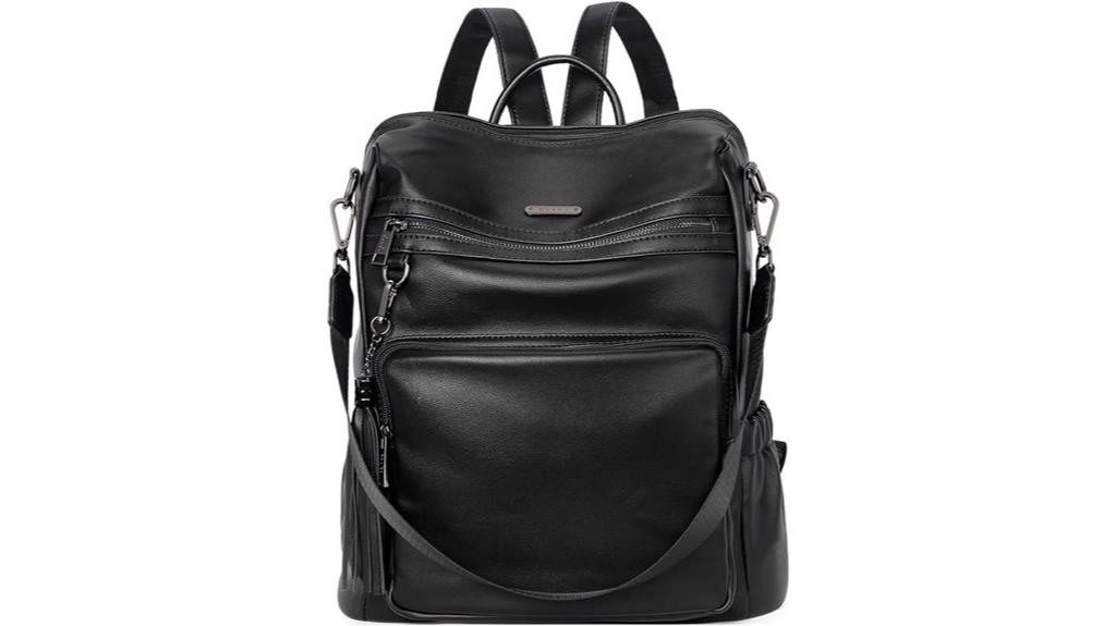 women s leather backpack