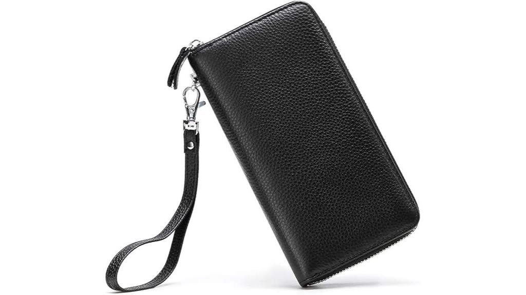 women s leather rfid wallet