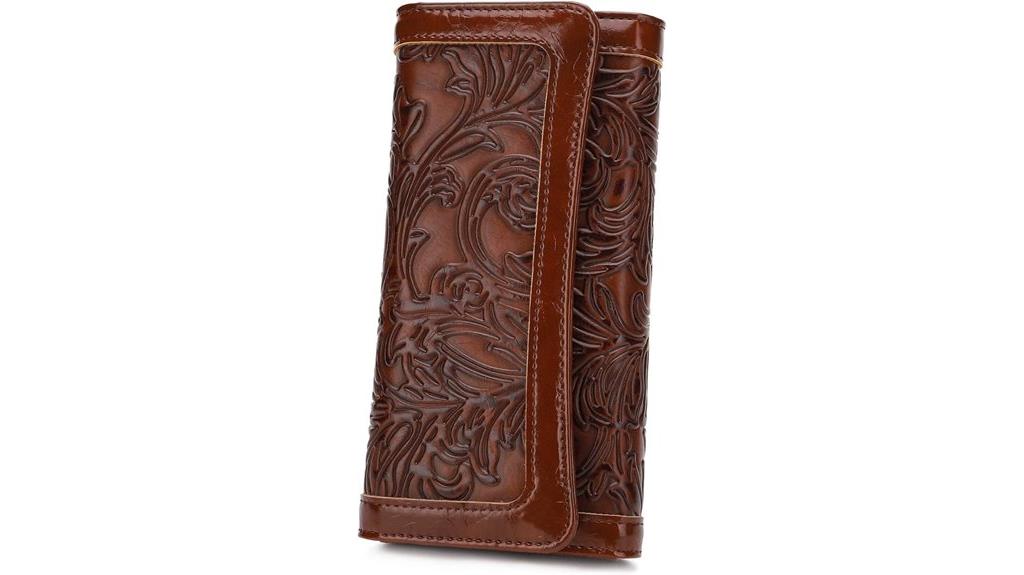 women s leather rfid wallet