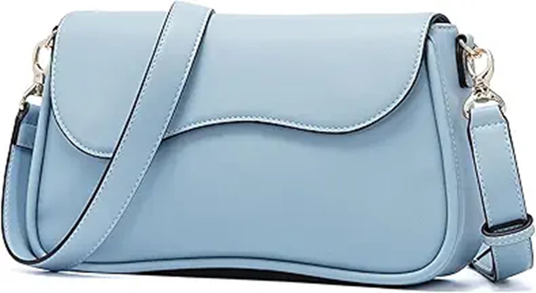 women s pu leather crossbody bag