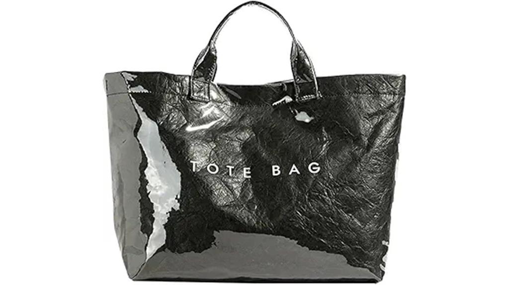 women s pvc tote bag