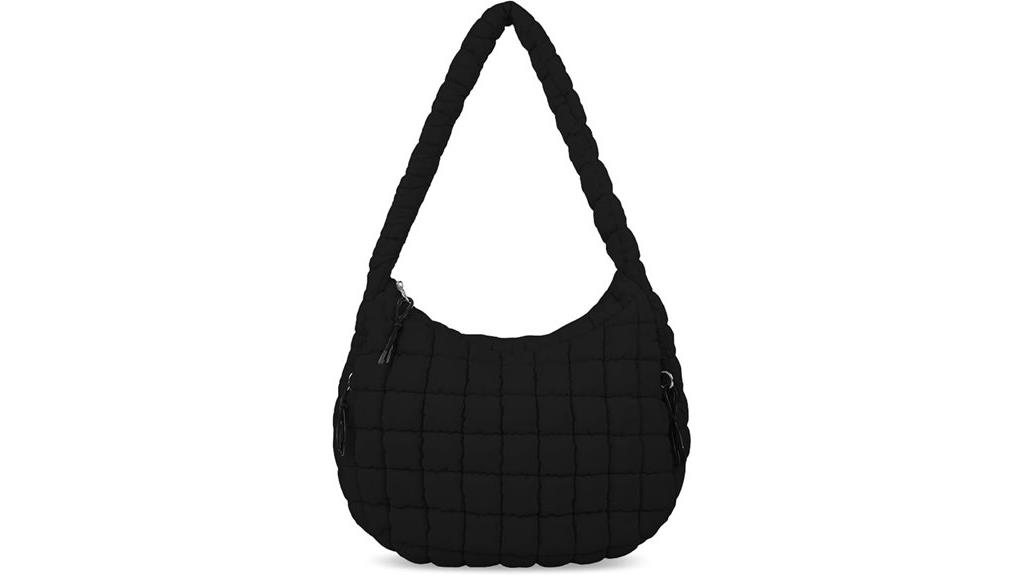 women s quilted puffer tote