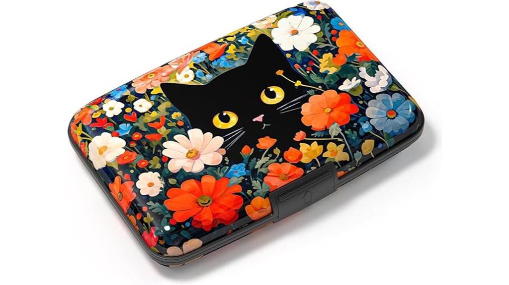 women s rfid aluminum wallet