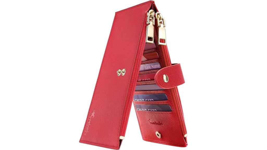 women s rfid bifold wallet