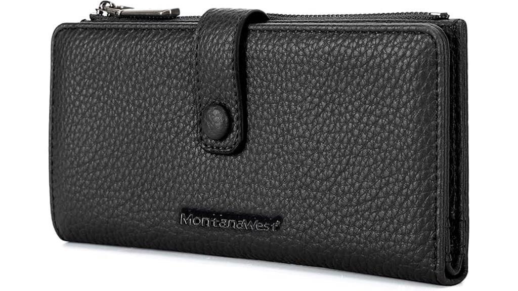 women s rfid bifold wallet
