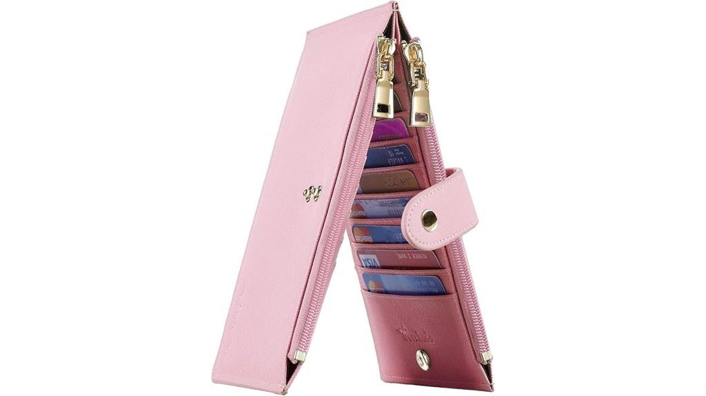 women s rfid bifold wallet