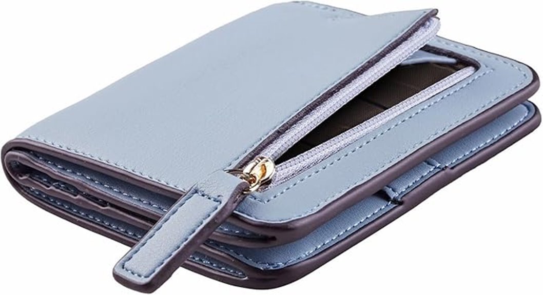 women s rfid leather wallet