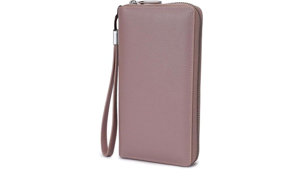 women s rfid leather wallet