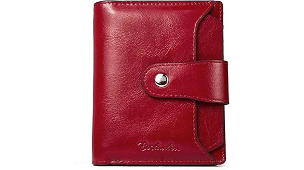 women s rfid leather wallet
