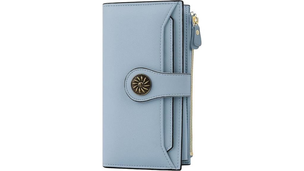women s rfid leather wallet