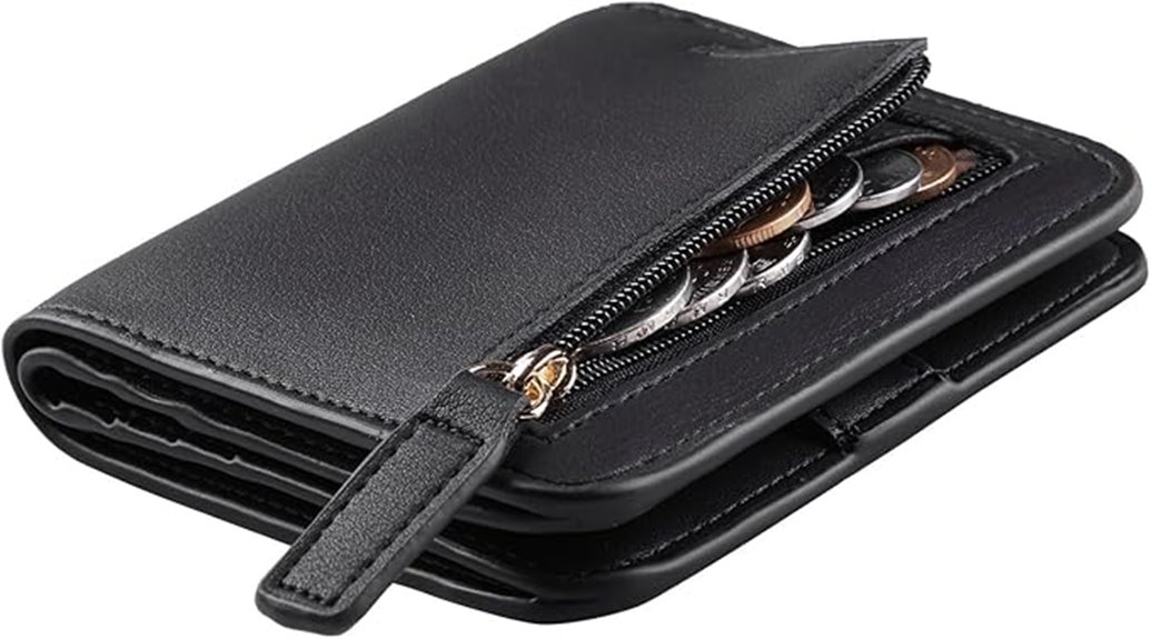 women s rfid leather wallet