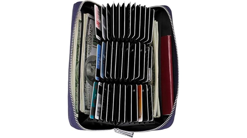 women s rfid leather wallet