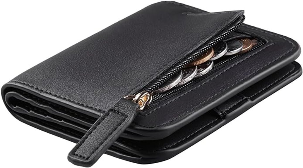 women s rfid leather wallet